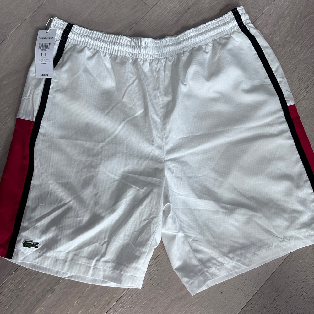 NWT Lacoste Sport Men’s Athletic Shorts 5 - L RN 87851 / CA 16998